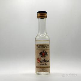 Borsci Sambuca Mignon Vintage Bottiglia Mini