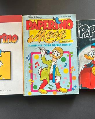 3 fumetti Paperino