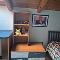 camera ragazzo/bambino color azzurro polvere e blu