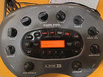 Line 6 Bass POD XT – Multieffetto e modellatore pe