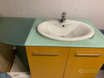 Lavello bagno con mobiletto