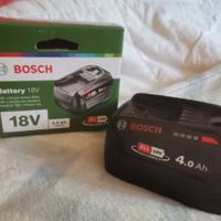 Batteria Bosch 18V 4 AH