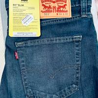 Jeans Uomo Nuovi LEVI’S 511, taglia W34 L32