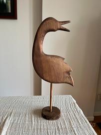 Scultura gabbiano