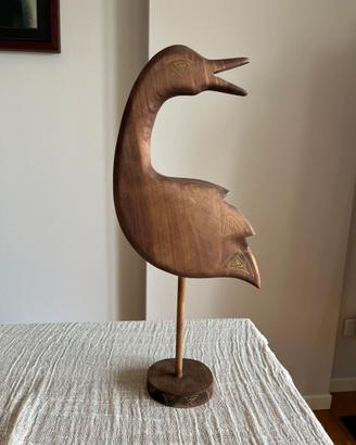 Scultura gabbiano