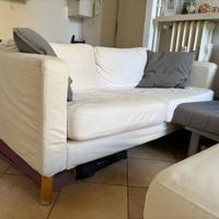 Divano letto IKEA  Beddinge + Divano IKEA + Pouf