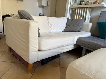 Divano letto IKEA  Beddinge + Divano IKEA + Pouf