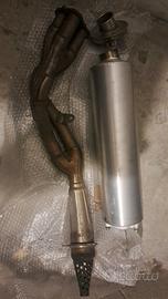 collettore e terminale originali CBR fire blade