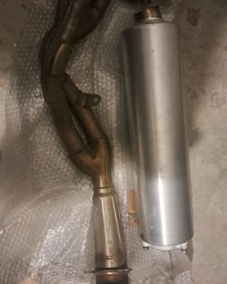 collettore e terminale originali CBR fire blade