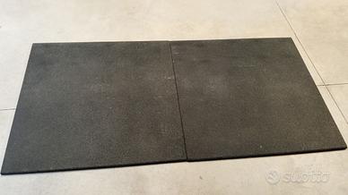 Pavimento gommato palestra, pedana stacco