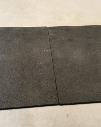 Pavimento gommato palestra, pedana stacco