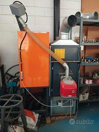 Generatore aria calda a pellet