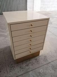 Cassettiera per esposizione gioielli o bigiotteria