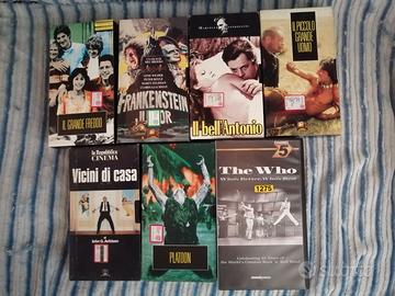 VHS 7 FILMS VARIO GENERE
