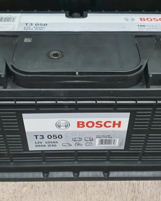 Batterie 100ah  Bosch T3 050 12V 