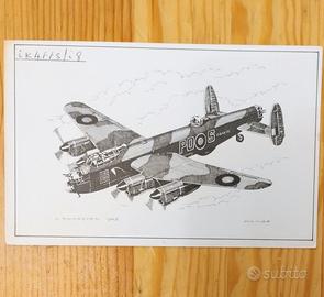 Cartolina QSL radioamatori Regno Unito Lancaster