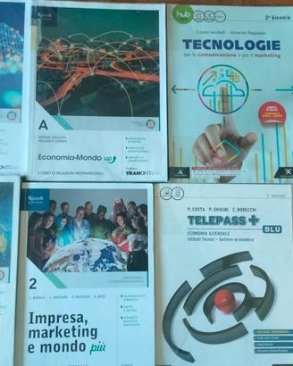 Lotto libri scolastici indirizzo tecnico economico