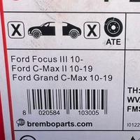 Pastiglie ant/ post brembo