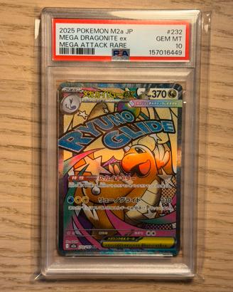 Mega Dragonite ex 232/193 Psa 10 Jap