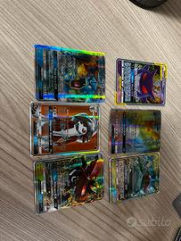 Lotto 6  carte pokemon