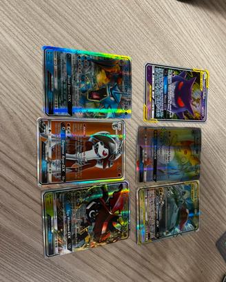 Lotto 6  carte pokemon