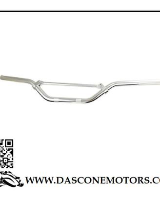 MANUBRIO ALLUMINIO MOTO UNIVERSALE ø 22 120 740