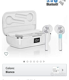 Cuffie Bluetooth wireless LCD airpod