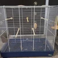 3 gabbie per canarini 