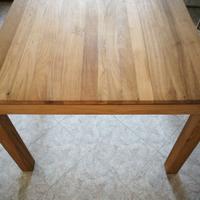 Tavolo massello in teak, quadrato