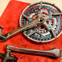 Guarnitura tripla Shimano anni 90