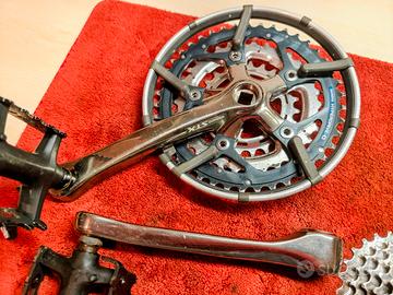 Guarnitura tripla Shimano anni 90
