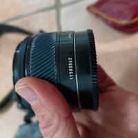 Ottiche Minolta 28 e 50mm compatibili con Sony A.