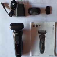 Rasoio Elettrico Barba Braun Serie 5 51-B1200s Blu