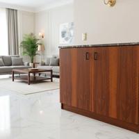 Mobile sala credenza Florence  Knoll 2 ante noce
