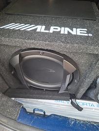subwoofer alpine attivo 