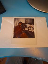 Rara POLAROID ORIGINALE Gigi Proietti (1996)