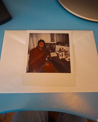 Rara POLAROID ORIGINALE Gigi Proietti (1996)