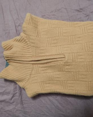Maglione giallo con girocollo Taglia M