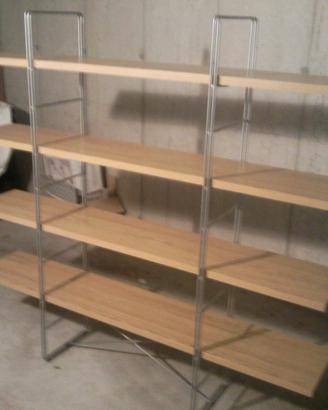 divisorio a mensole ikea