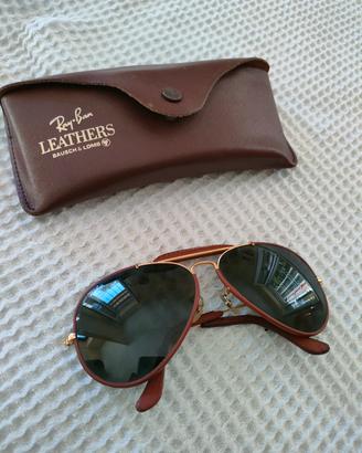 Ray-ban B&L vintage 62:14  USA leather.