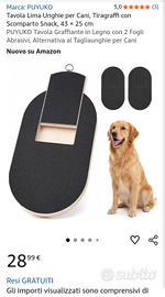 Tavoletta gioco lima unghie cani