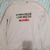 T-shirt maglia kinder e nutella