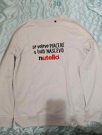 T-shirt maglia kinder e nutella