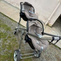 carrozzino gemellare 