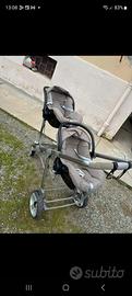carrozzino gemellare 