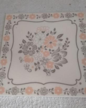 Mattonella in ceramica decorata d'epoca nuove