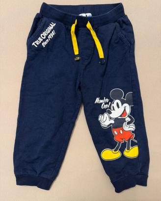 Disney Micky mouse topolino 18-24 mesi tuta pantal
