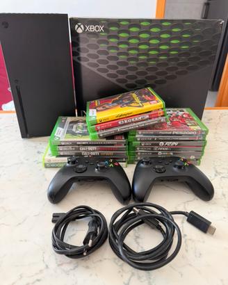 Xbox serie X 1tb come nuova 2 controller 15 giochi