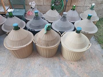 damigiane 54l complete di fodera