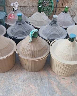 damigiane 54l complete di fodera
